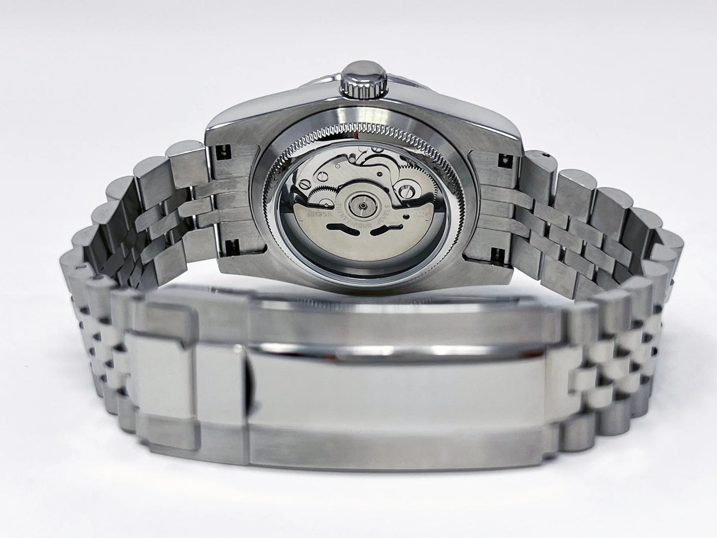 DateJust Black Arabic